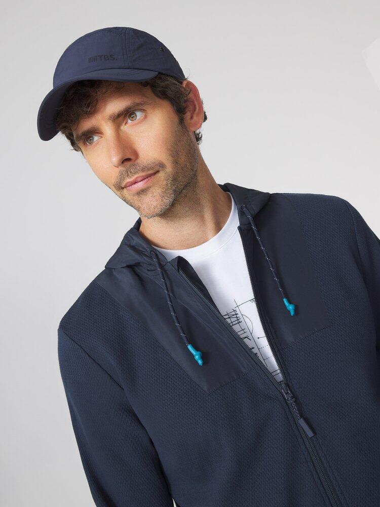 Sweat zippé Homme - WOODYHOD Bleu Marine 4/6