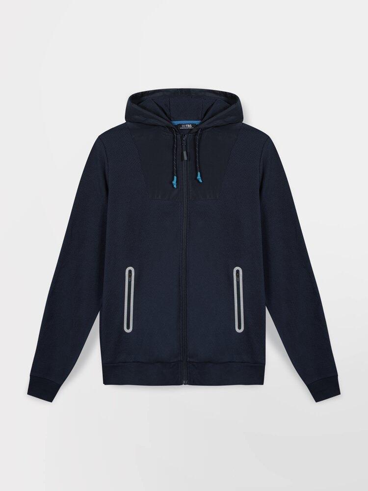 Sweat zippé Homme - WOODYHOD Bleu Marine 5/6