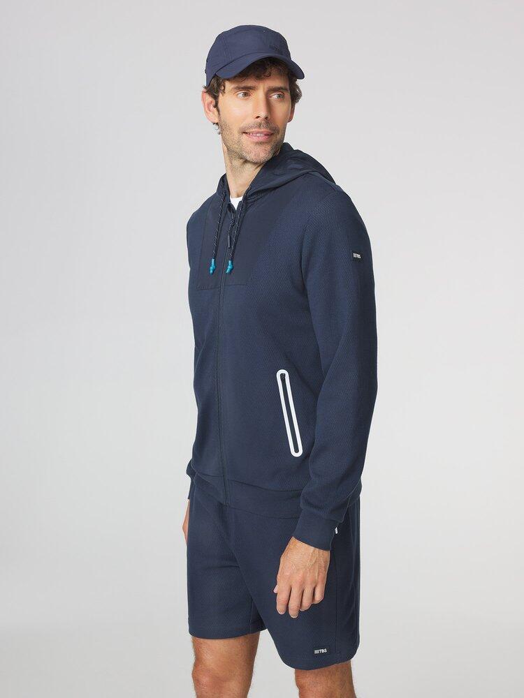 Sweat zippé Homme - WOODYHOD Bleu Marine 2/6