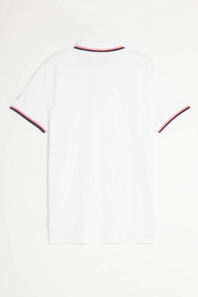 Polo Blanco para Hombre TBS Yvanepol 2/6