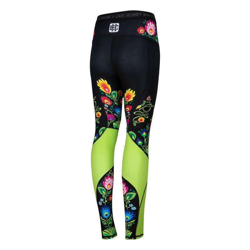 Legginsy fitness damskie EXTREME HOBBY FOLK