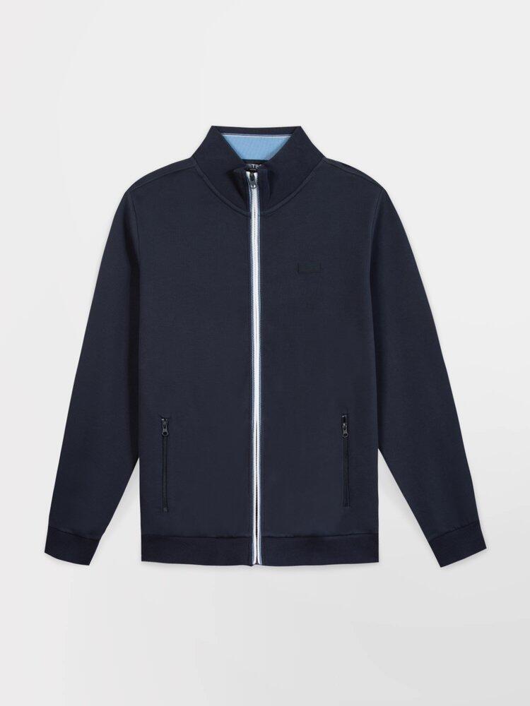 Sweat zippé Homme - LONNIGIL Bleu Marine 4/6