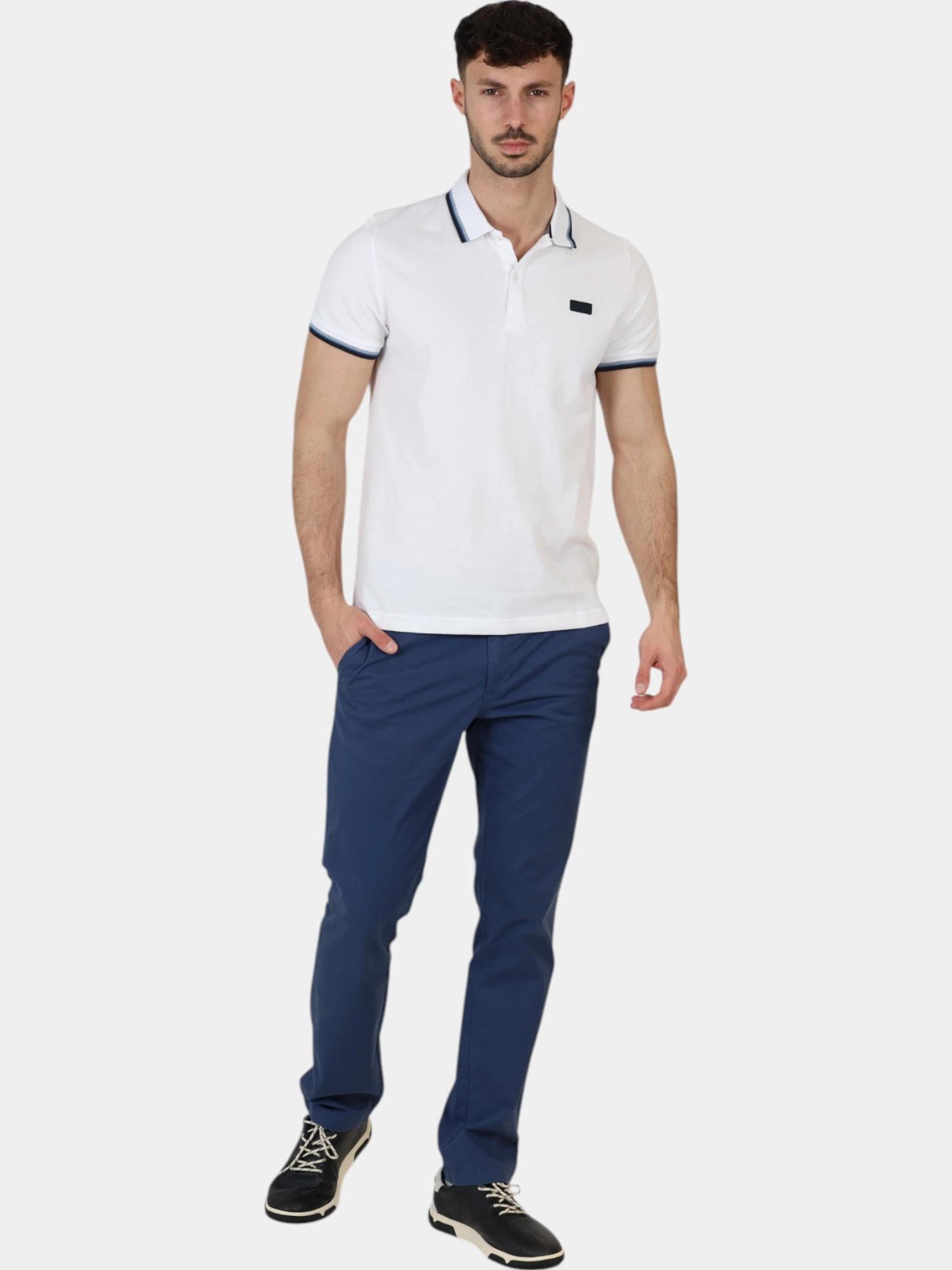 Polo Blanco para Hombre TBS Yvanepol 5/6