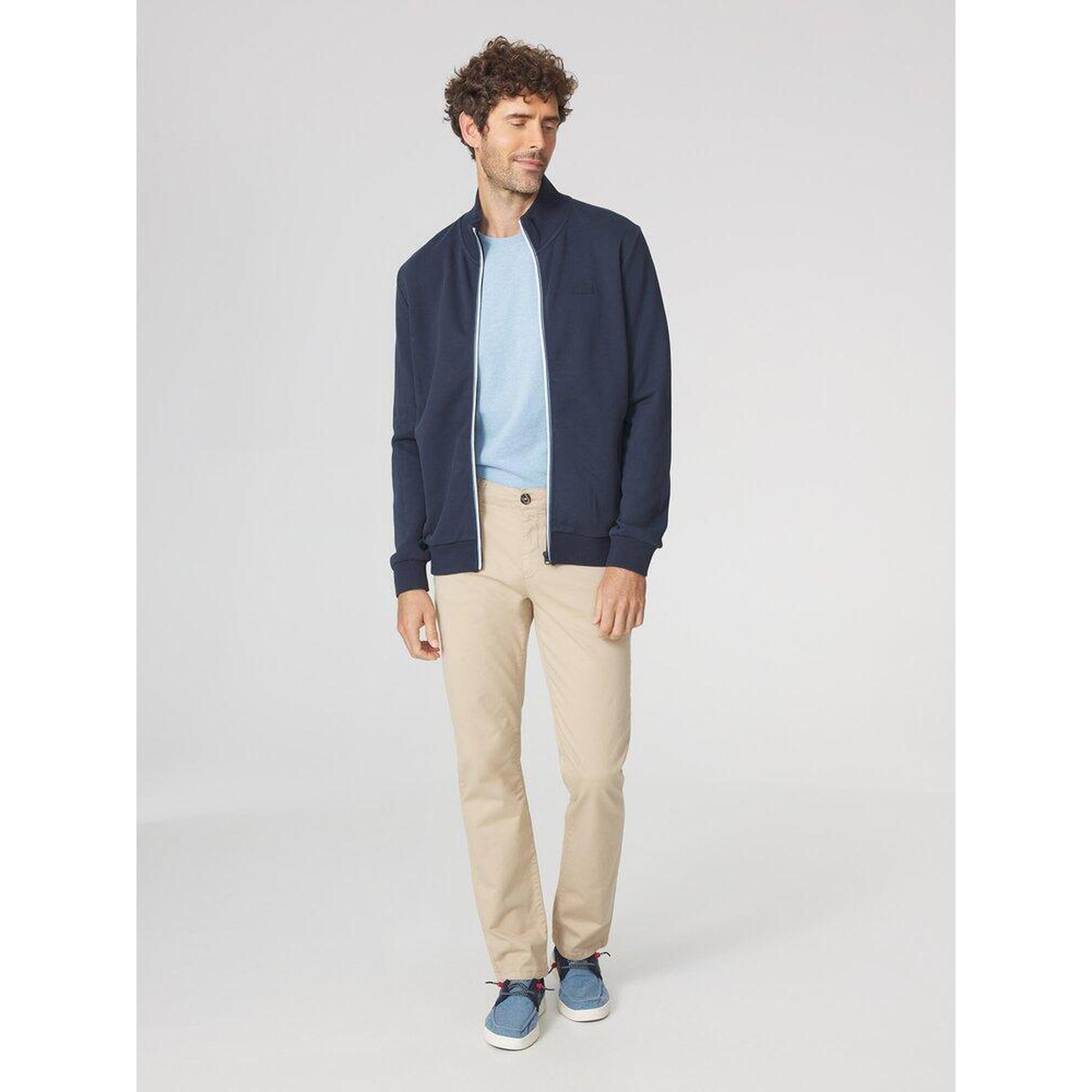 Tbs - Sweat Zippé Homme - Lonnigil Bleu Marine - Sweat Zippé - Bleu - 56 3xl - Decathlon