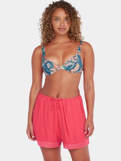 Pantaloncini donna Essentials Embroidery