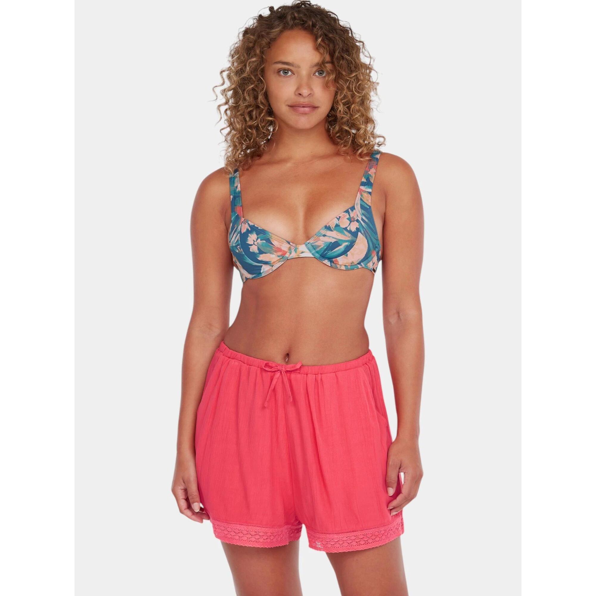 O'Neill - Short Femme Essentials Embroidery - Short - Rose - 30 - Decathlon
