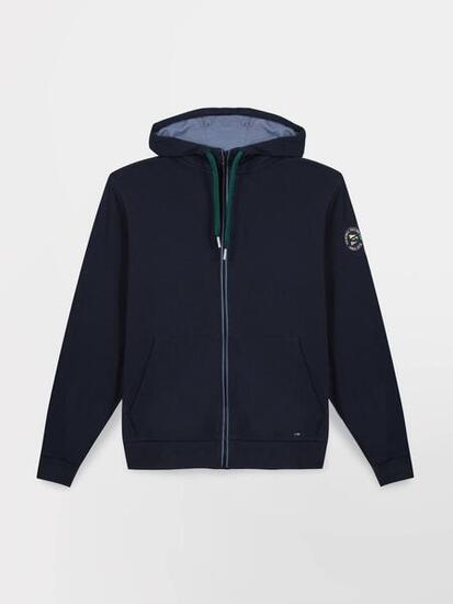 Sweat zippé Homme - GIANIZIP Bleu Marine