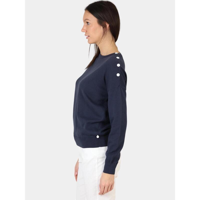 Pulover Addenpul - albastru inchis femei