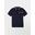 Tricou cu guler Selimpol - albastru inchis barbati
