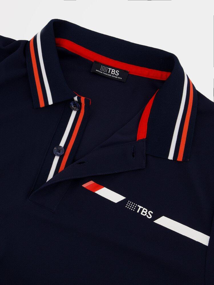 Polo homme manches courtes SELIMPOL Navy 3/6