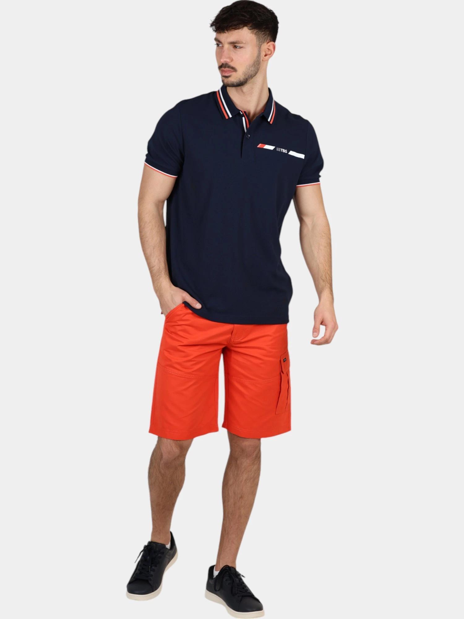 Polo homme manches courtes SELIMPOL Navy 5/6