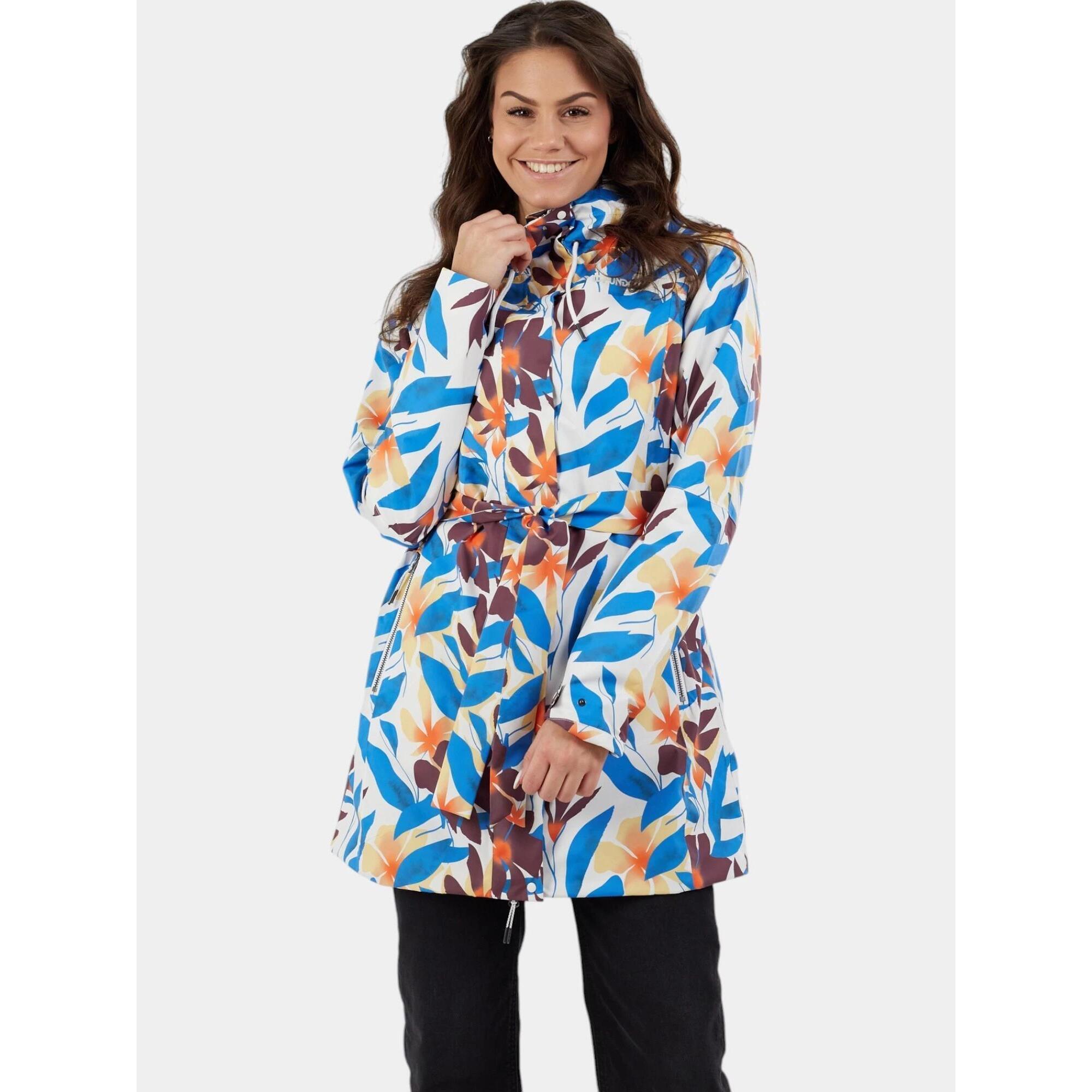 Fundango - Imperméable Femme Regina Ii - Coupe-pluie - Beige|bleu|jaune|orange - 48 Xl - Decathlon