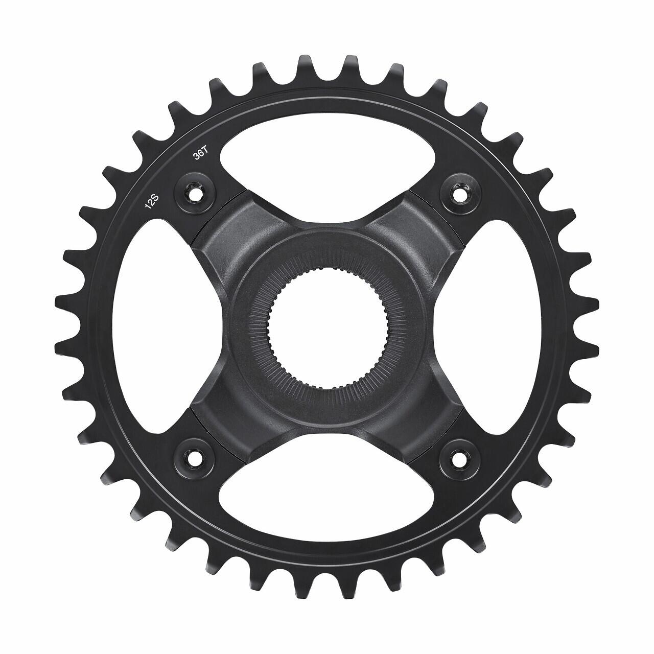 SHIMANO Vaschetta portadischi per bicicletta a 12 velocità Shimano SM-CRE70-12-B