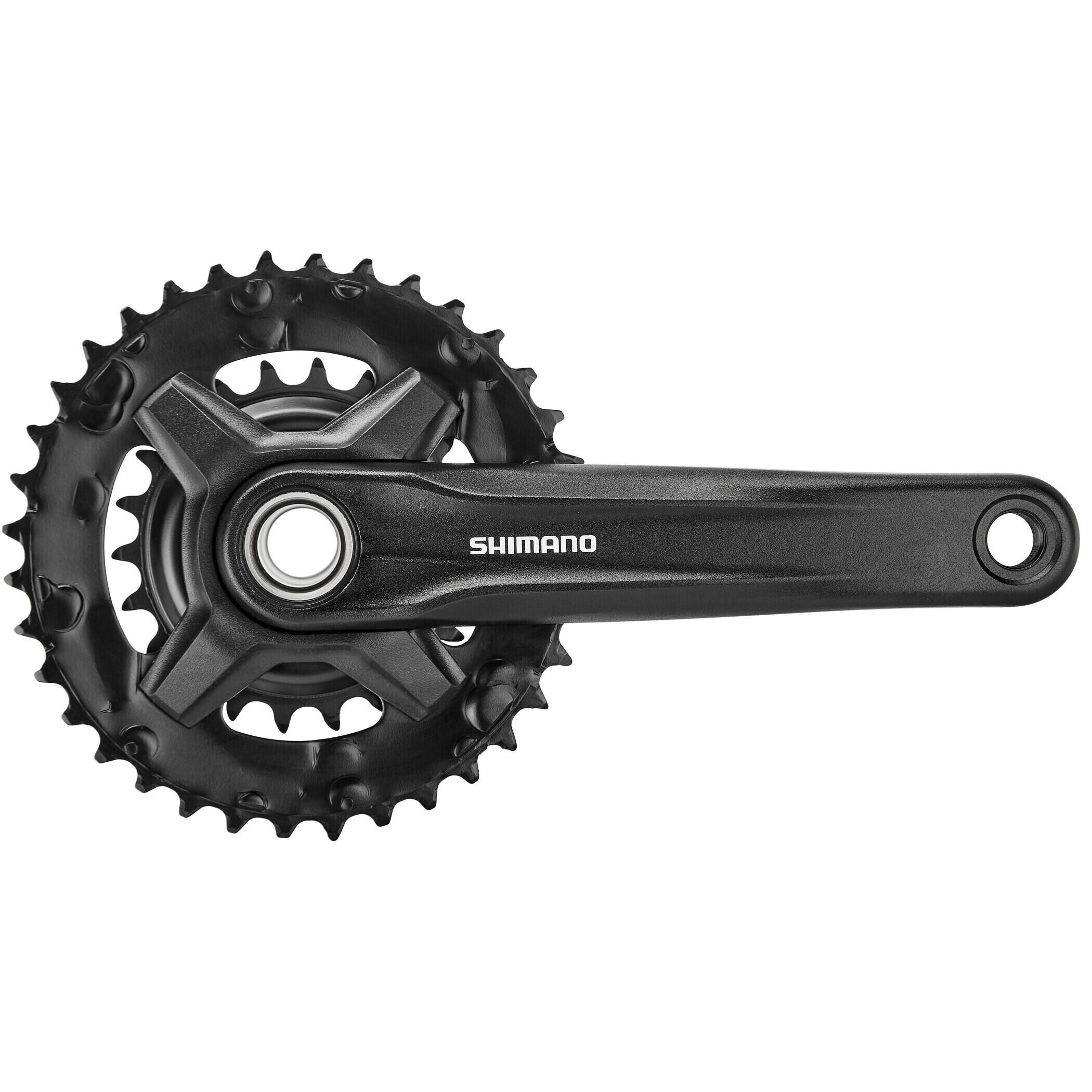 SHIMANO Dvojité pedály Shimano Acera FC-MT210-2 9V
