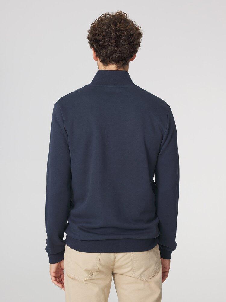 Sweat zippé Homme - LONNIGIL Bleu Marine 3/6