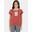 Tricou cu maneci scurte Lima T-shirt - rosu femei