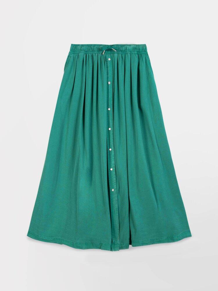 Jupe longue Femme - MYRNOJUP Vert 3/7