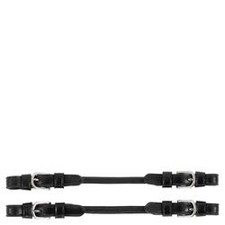 Paire de sangles de pelham pour cheval en cuir BR Equitation Norwich