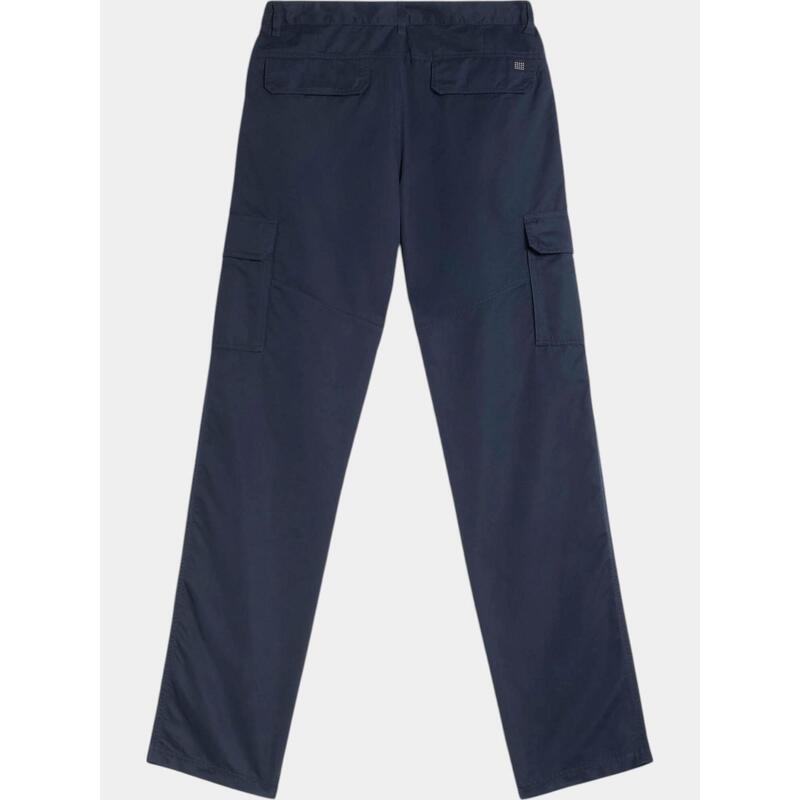 Pantaloni cargo Fuppacot - albastru inchis barbati