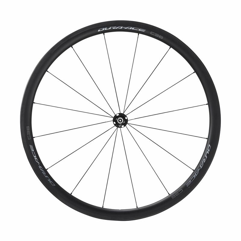 Jante Carbone Shimano Dura Ace C50 – 700c – 16 Trous – Noire – Neuf