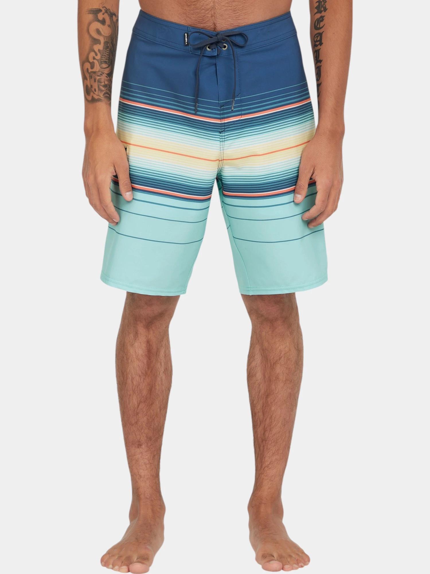 Boardshorts Herren Hyperfreak Heat Stripe 21" 5/7