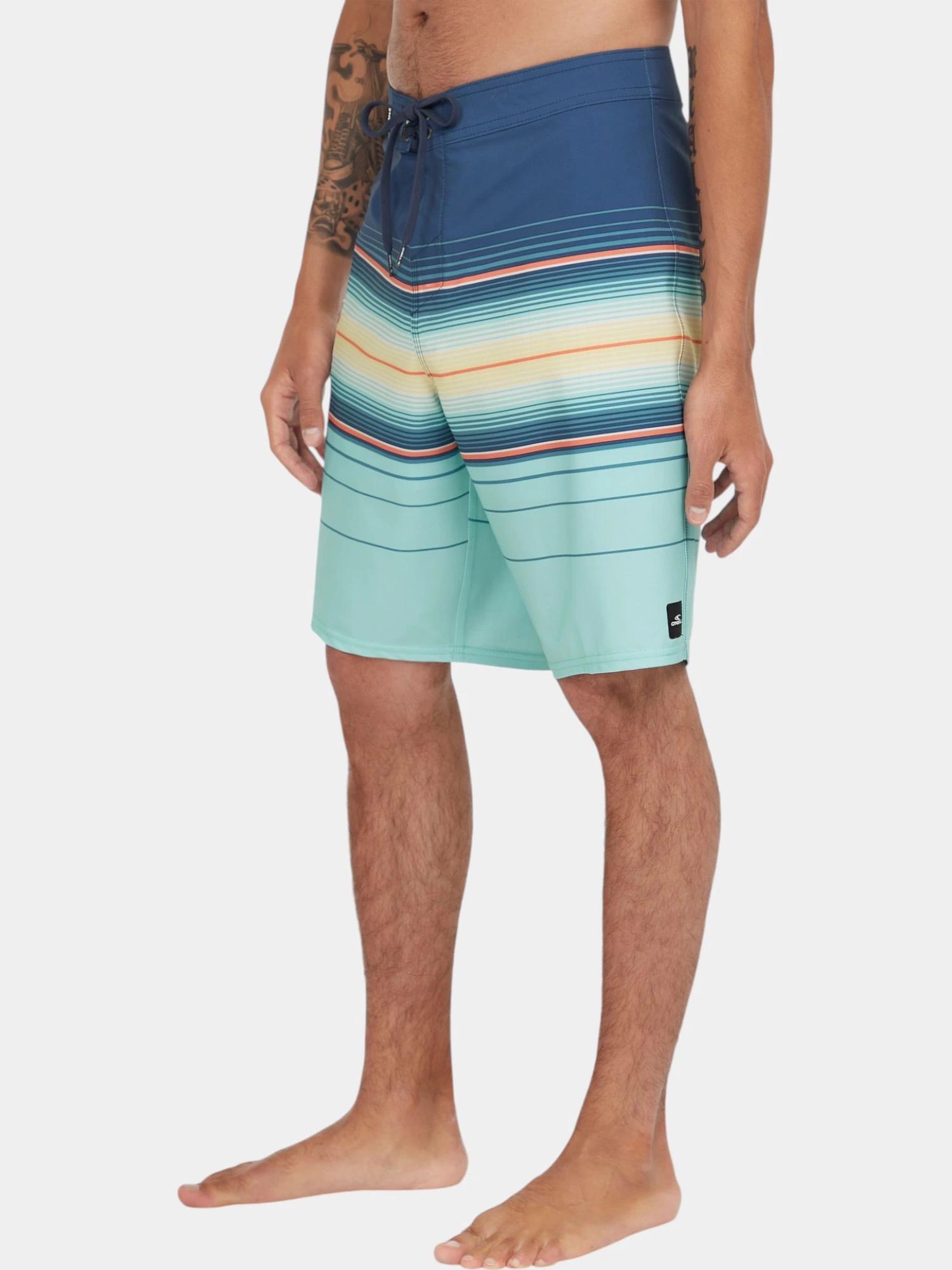 Boardshorts Herren Hyperfreak Heat Stripe 21" 6/7