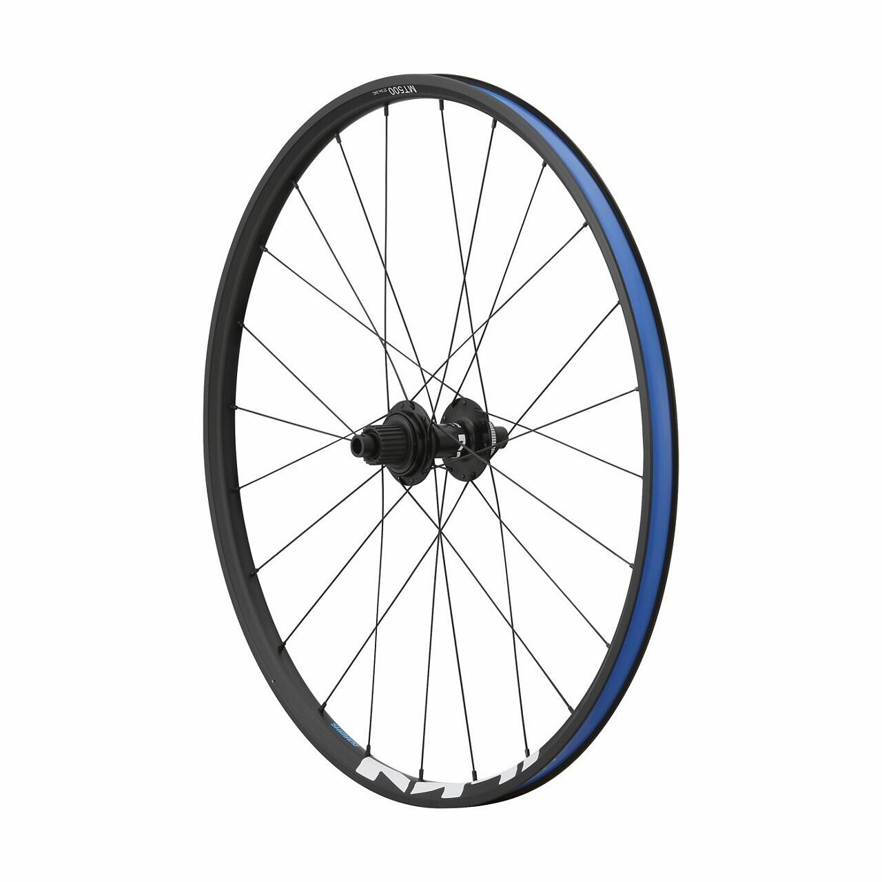 SHIMANO ruota con freno a disco da 12 V con chiusura centralizzata Shimano WH-MT501