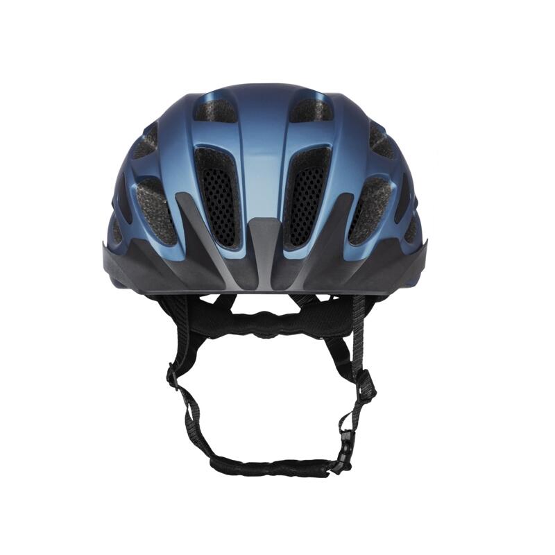 Casco da bici Cliff Petrol Blue – Tecnologia in-mold – Blu 2/5