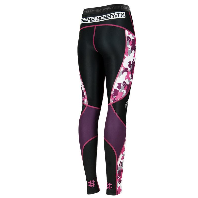 Legginsy fitness damskie EXTREME HOBBY TEDDY BEAR kompresyjne