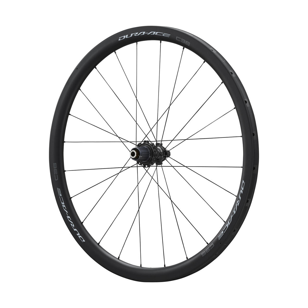 Ruota con freno a disco Shimano Dura-Ace WH-R9270-C36-TU-R 2/2