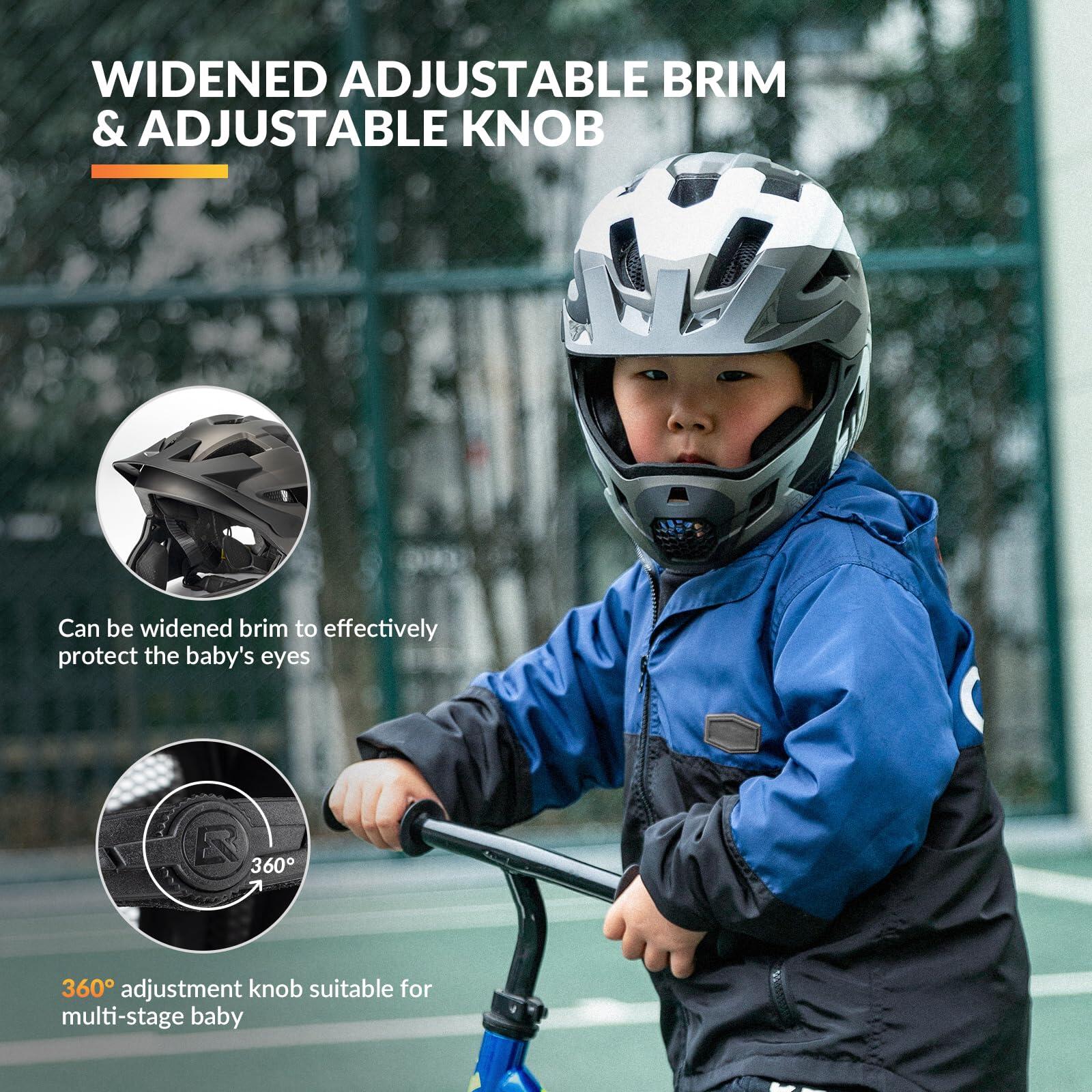 LS2 FF812 kinder integraal helm Svent glans blauw groen