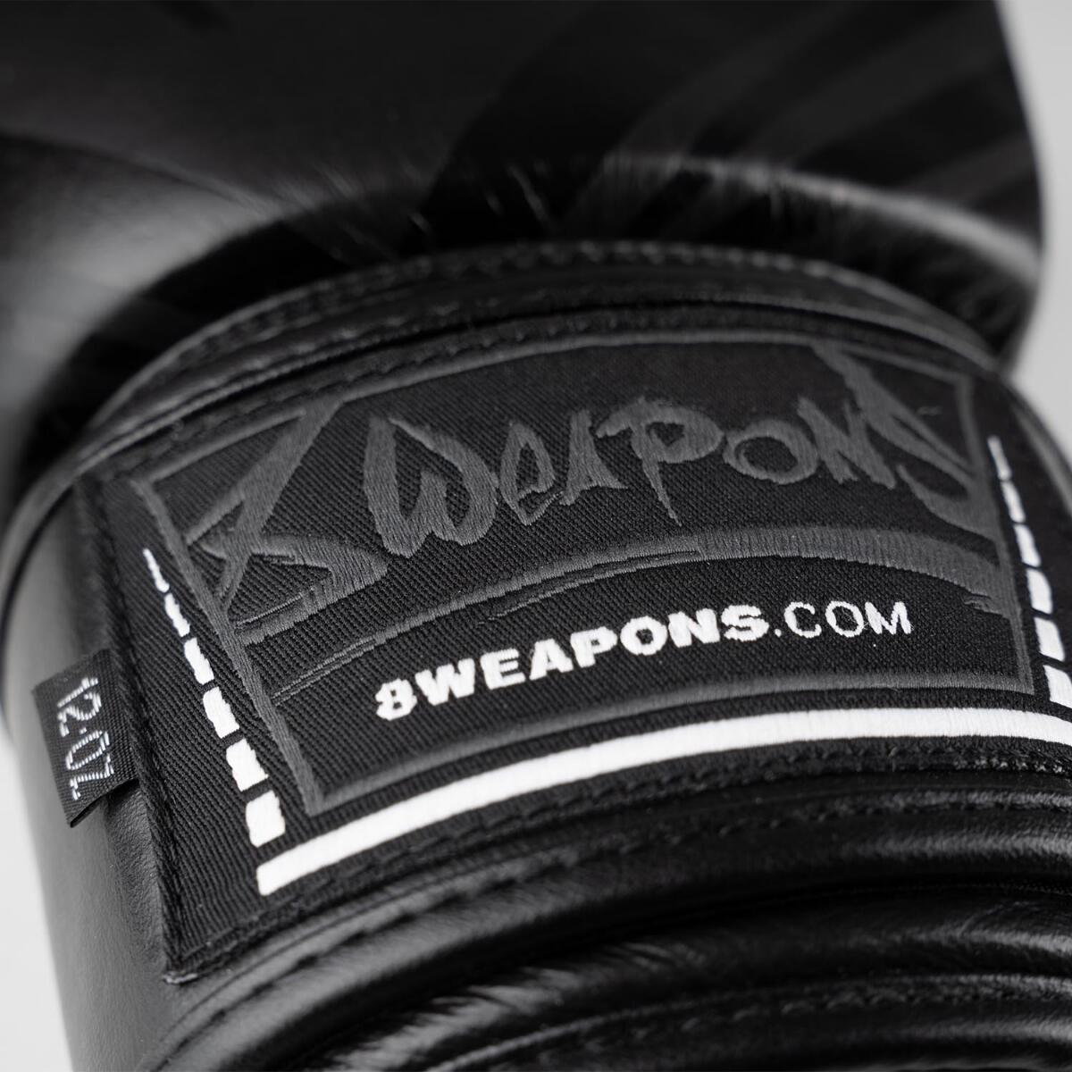Guantoni Boxe 8 Weapons Unlimited 2.0 Nero Opaco 10oz 4/5
