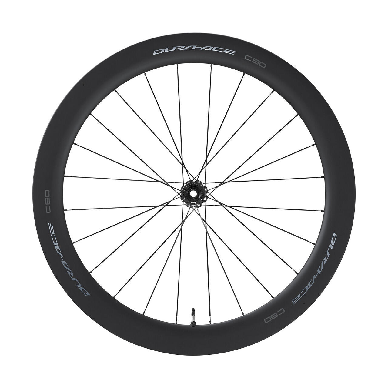 SHIMANO Ruota per bicicletta con freno a disco Shimano Dura-ACE WH-R9270-C60-HR-TL-F cen