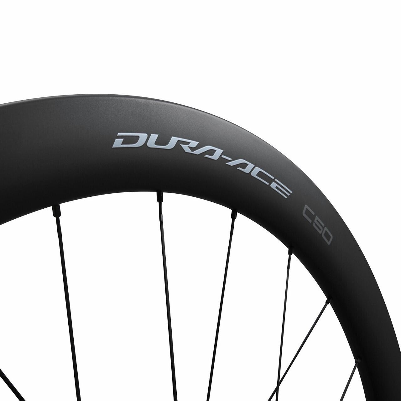 Laufrad Fahrrad Scheibenbremse Zentralverriegelung Shimano Dura-Ace WH-R9270 3/4