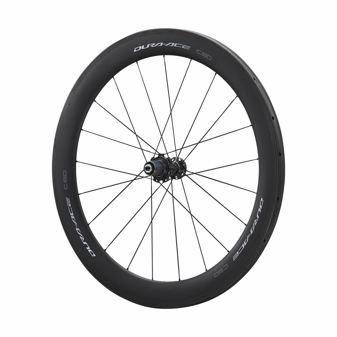 Roue de vélo 12V frein sur jante Shimano Dura-Ace WH-R9200-C60-HR-TU-R 12 v 2/2