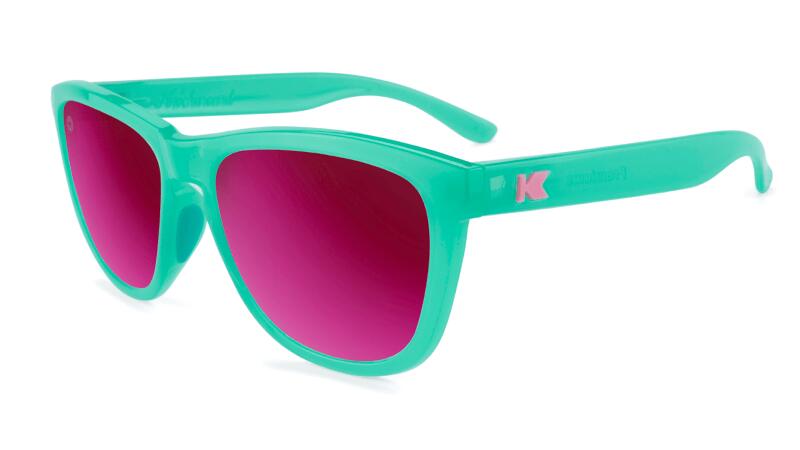 KNOCKAROUND Gafas de sol Aquamarine / Fuchsia Premiums Sport