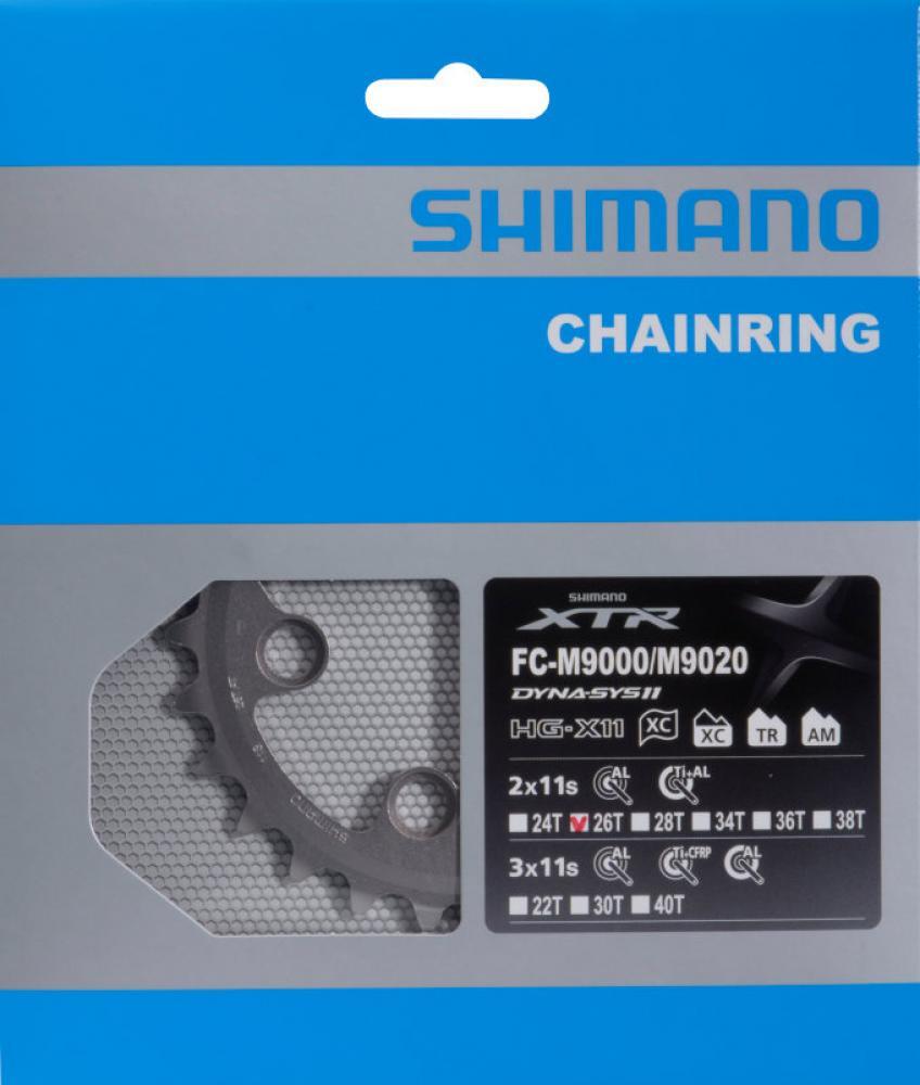 SHIMANO Piano di lavoro per fc-m9020-2/fc-m9000-2/fc-m9020-b2 (per 36-26t) Shimano Xtr