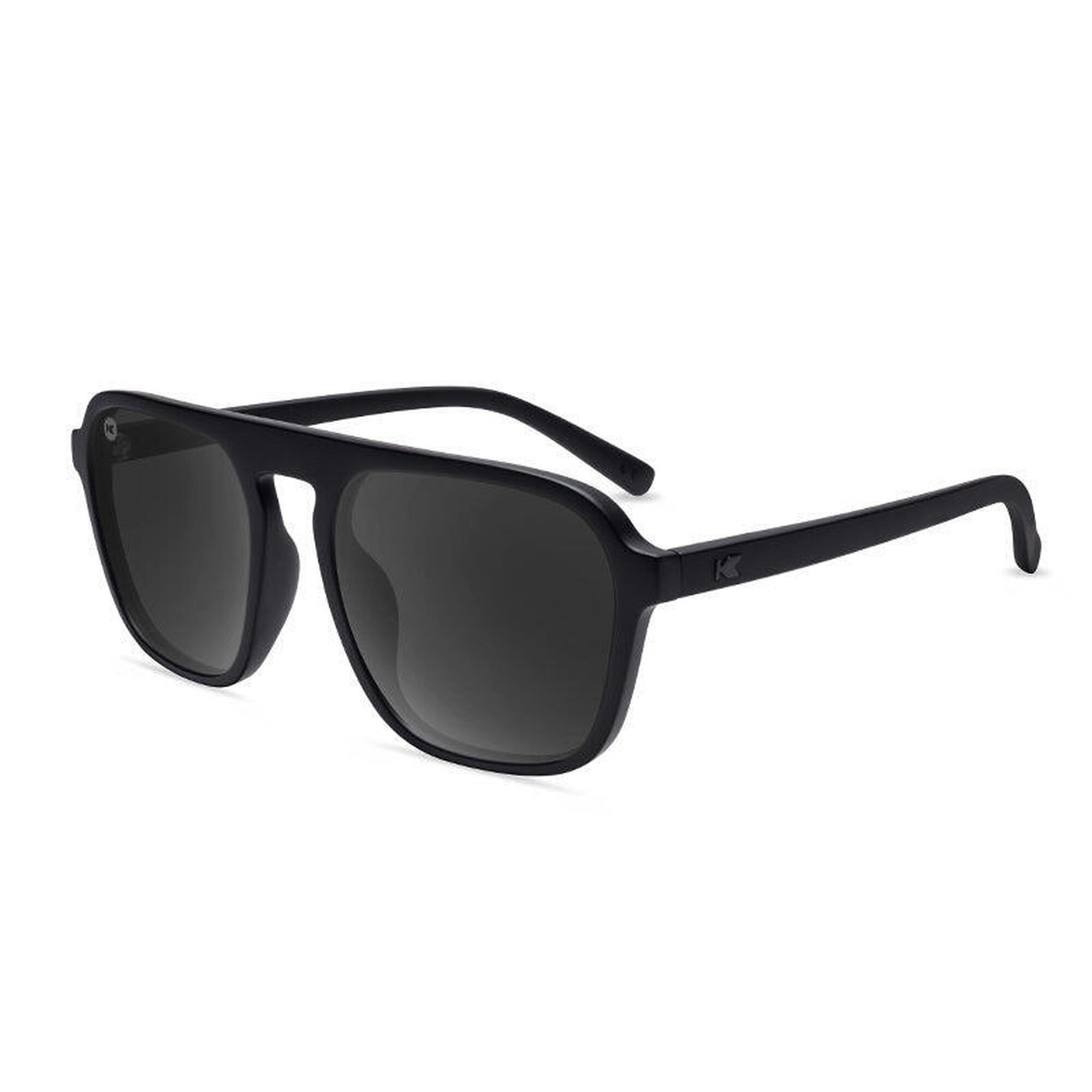 Knockaround - Lunettes De Soleil Adultes - Catégorie 3 Polarisée - Black On Black Pacific - Lunettes De Soleil - Taille Unique - Decathlon