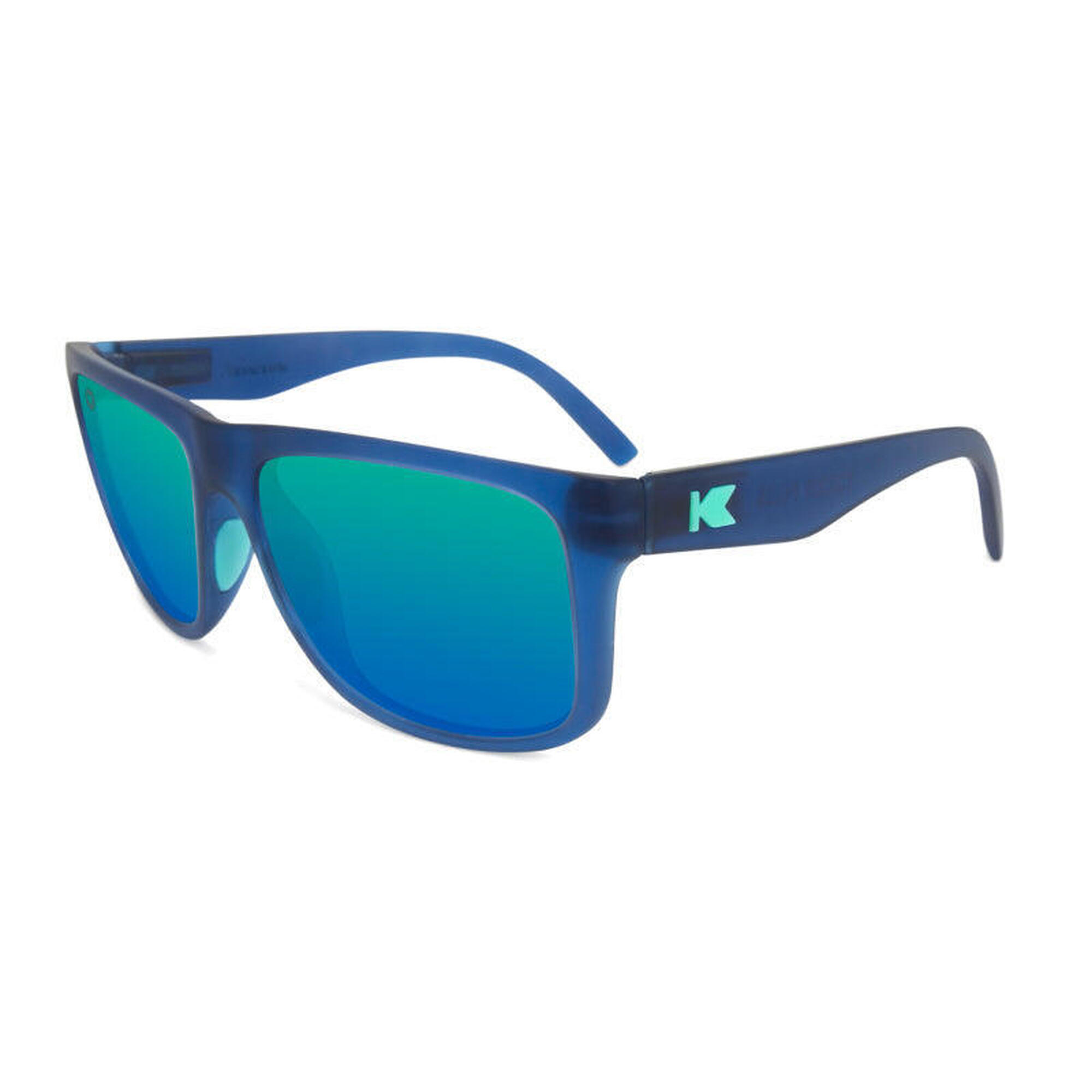 Knockaround - Lunettes De Soleil Adultes - Catégorie 3 Polarisée - Rubberized Navy / Mint - Lunettes De Soleil - Taille Unique - Decathlon