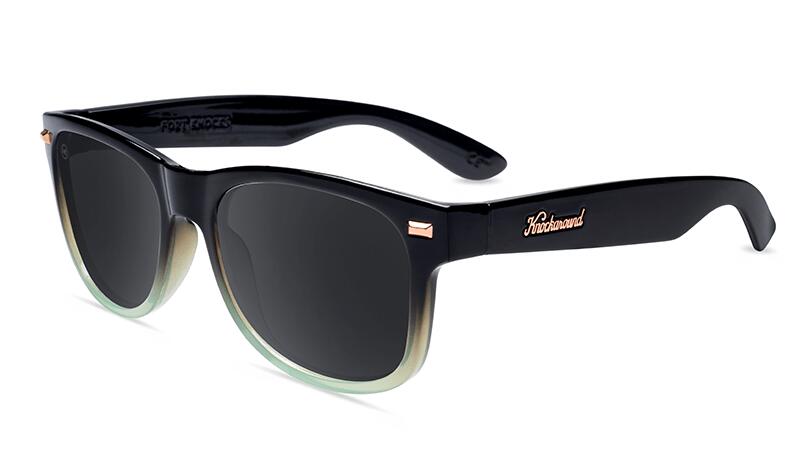 KNOCKAROUND Óculos de Sol adulto - Categoria 3 Polarizados - Black Mist Fort Knocks