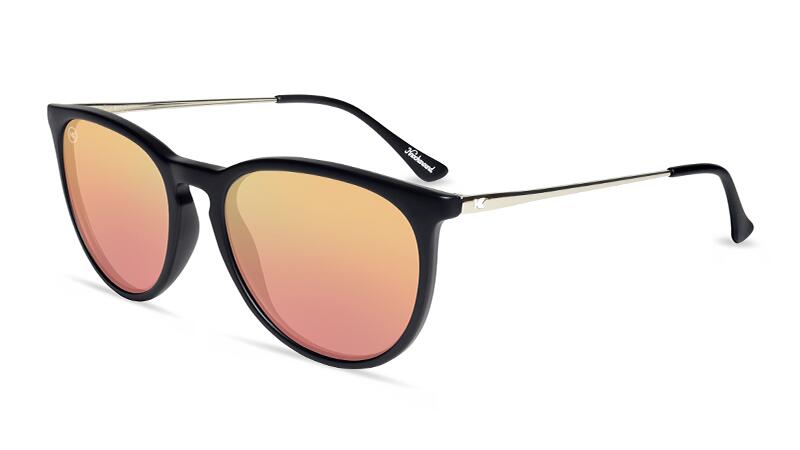 KNOCKAROUND Erwachsene Sonnenbrille - Kategorie 3 polarisierend - Black / Rose Gold Mary
