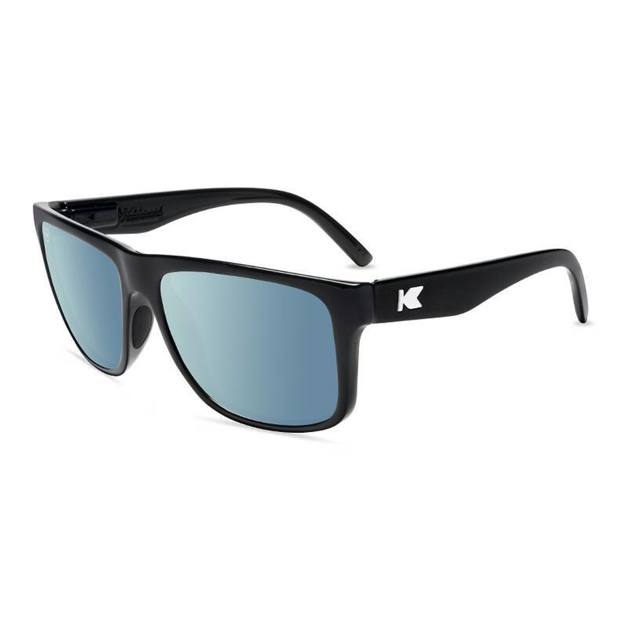 Knockaround - Lunettes De Soleil Adultes - Catégorie 3 Polarisée - Jelly Black / Sky Blue - Lunettes De Soleil - Taille Unique - Decathlon