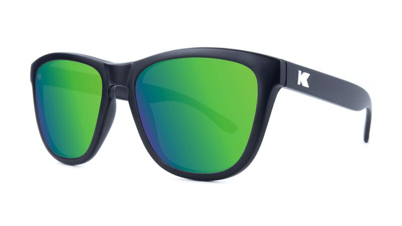 Lunettes de soleil adultes - Catégorie 3 Polarisée - Black / Green Moonshine 3/5