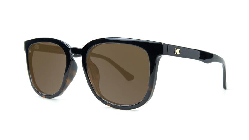 Lunettes de soleil adultes - Catégorie 3 Polarisée - Glossy Black and Tortoise 3/6