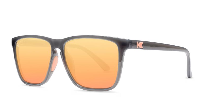 Lunettes de soleil adultes - Catégorie 3 Polarisée - Jelly Grey / Peach Fast 3/6