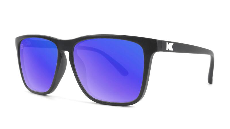 Lunettes de soleil adultes - Catégorie 3 Polarisée - Matte Black / Moonshine 3/4