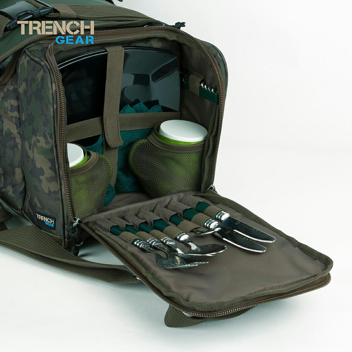Gepäck Shimano Trench Deluxe Food Bag & AQ adv 3/4