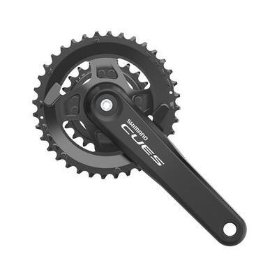 Dubbel crankstel shimano cues fc-u4010-2b 9/10/11v