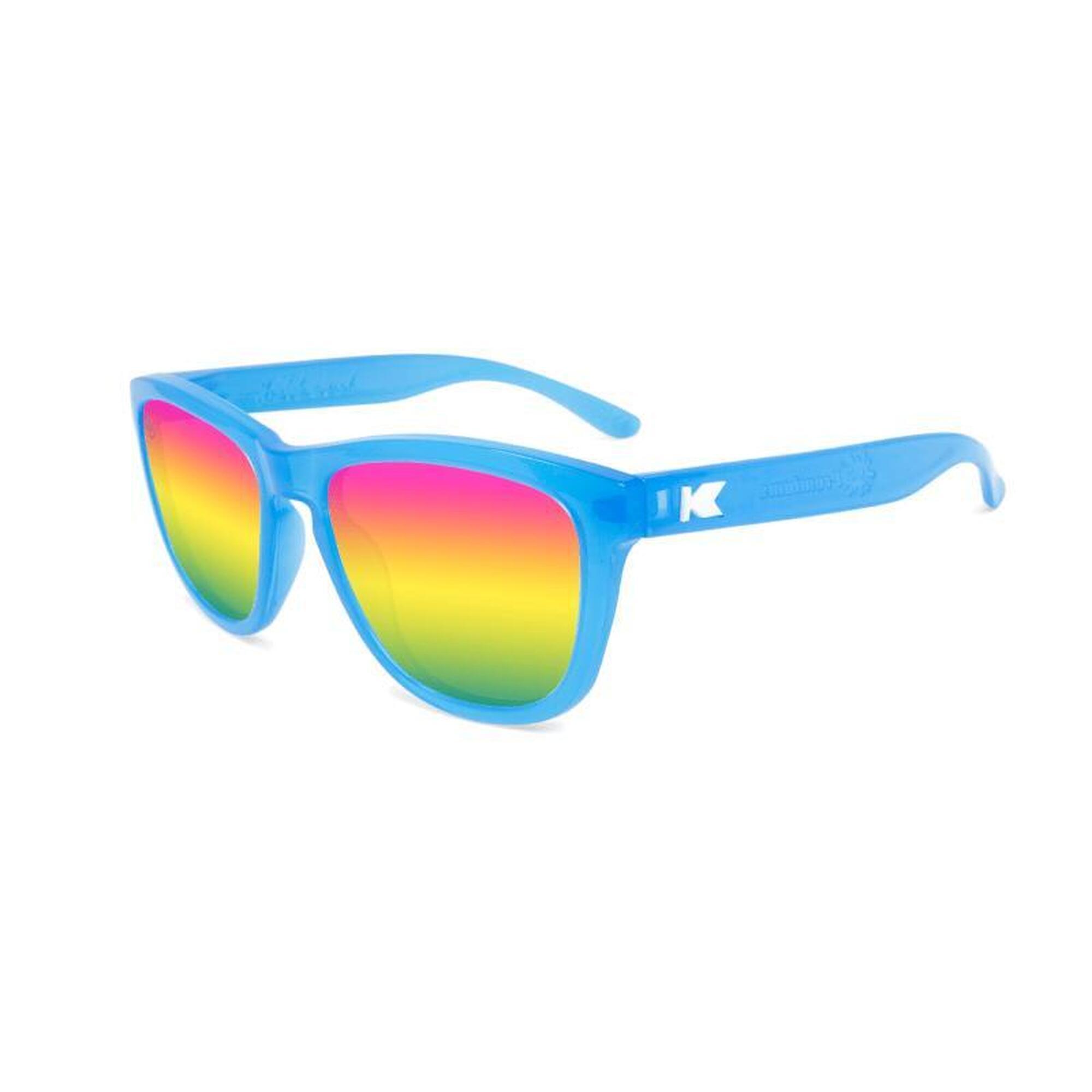 Knockaround - Lunettes De Soleil Pour Enfants -catégorie 3 Polarisée - Rainbow Blues - Lunettes De Soleil - Taille Unique - Decathlon