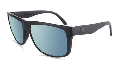 Erwachsene Sonnenbrille - Kategorie 3 polarisierend - Matte Black on Black / Sky